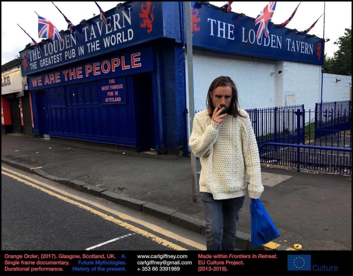 Carl Giffney performance art